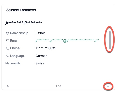 Student Relations